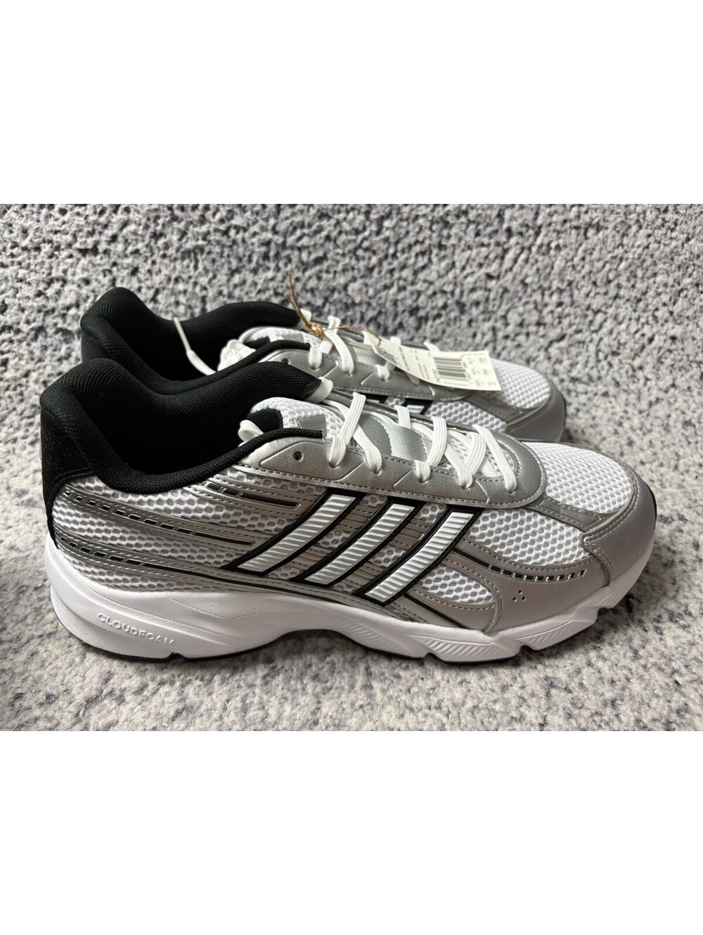 Adidas Technochaos 2000 Men's Size 11 Silver White Black HQ7282 New in Box